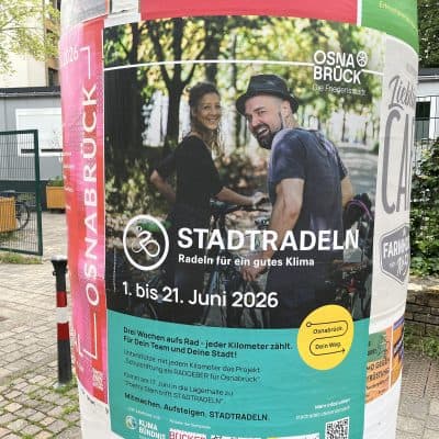 Jeder Kilometer ein Gewinn für Osnabrück – Schulstiftung ist Charity-Partner beim Stadtradeln