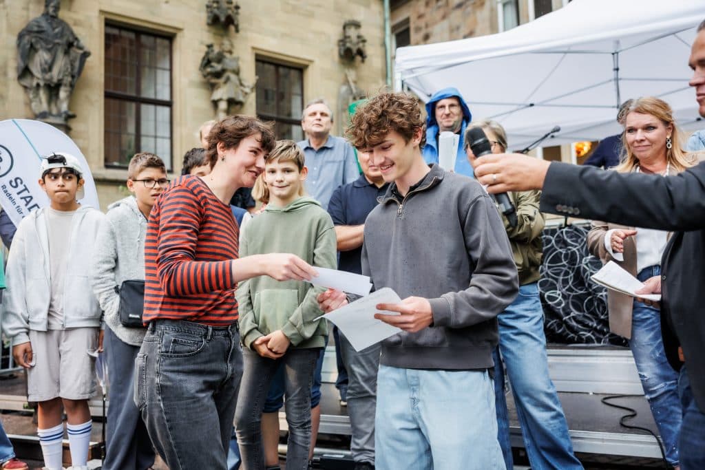 Cornelius Böckenförde von der Ursulaschule wird ausgezeichnet